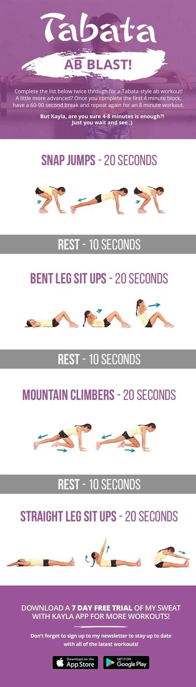 10 notable 5-minute workouts to tone your abs, inner thighs, butt and arms
