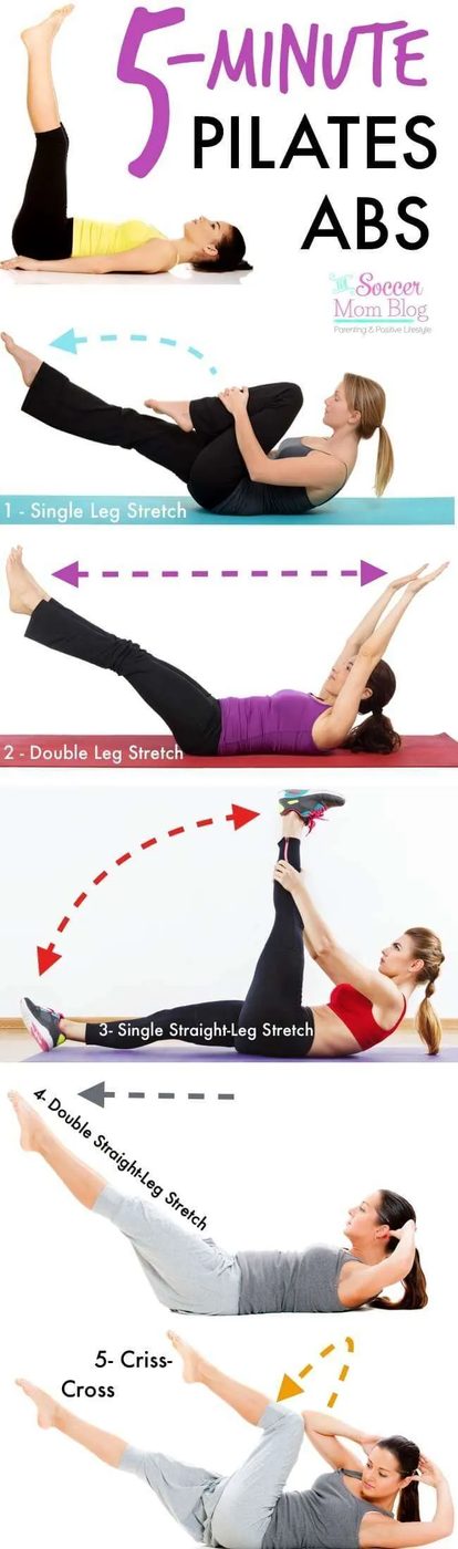10 notable 5-minute workouts to tone your abs, inner thighs, butt and arms