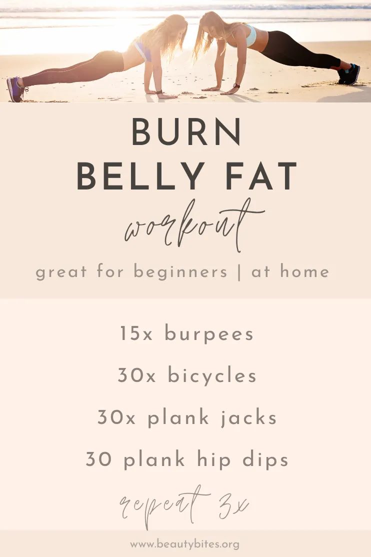 10-minute at home fat-burning ab workout for a flat stomach