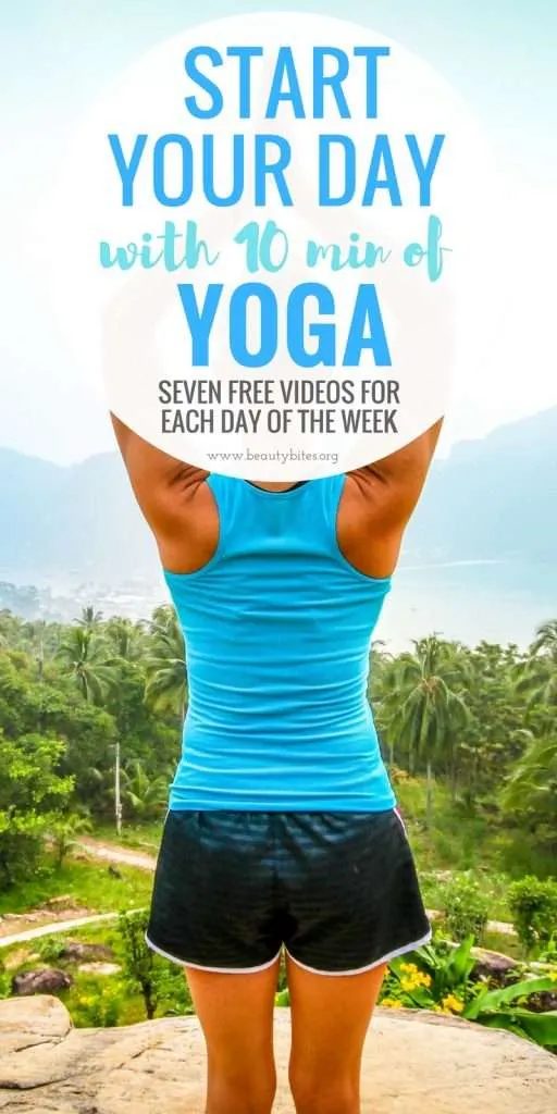 10-minute morning yoga routines for every day of the week