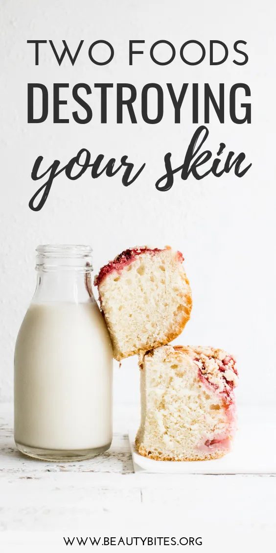 Two foods that cause acne
