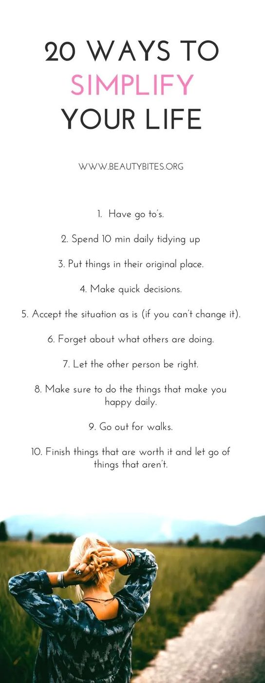 20 ways to simplify your life. Our new DIY project: organize our life and keep it simpler. Here are 20 ways to stop overthinking and…