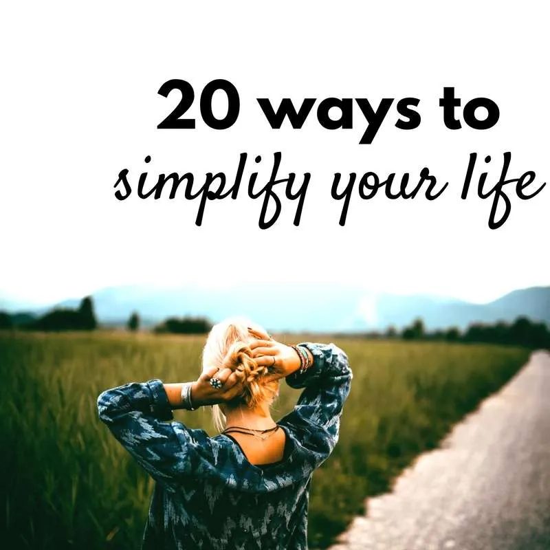 20 ways to simplify your life. Our new DIY project: organize our life and keep it simpler. Here are 20 ways to stop overthinking and…