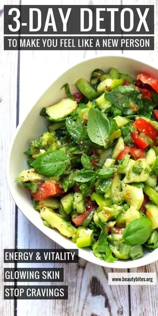 Start this 3-day detox plan to make you feel like a brand new person! Reduce inflammation, feel fresh and stop cravings. This 3-day detox…