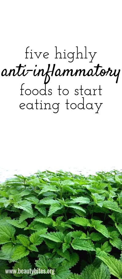 5 best anti-inflammatory diet foods