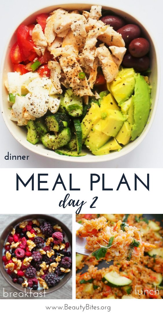 Clean eating challenge & meal plan for 7 days, the first one