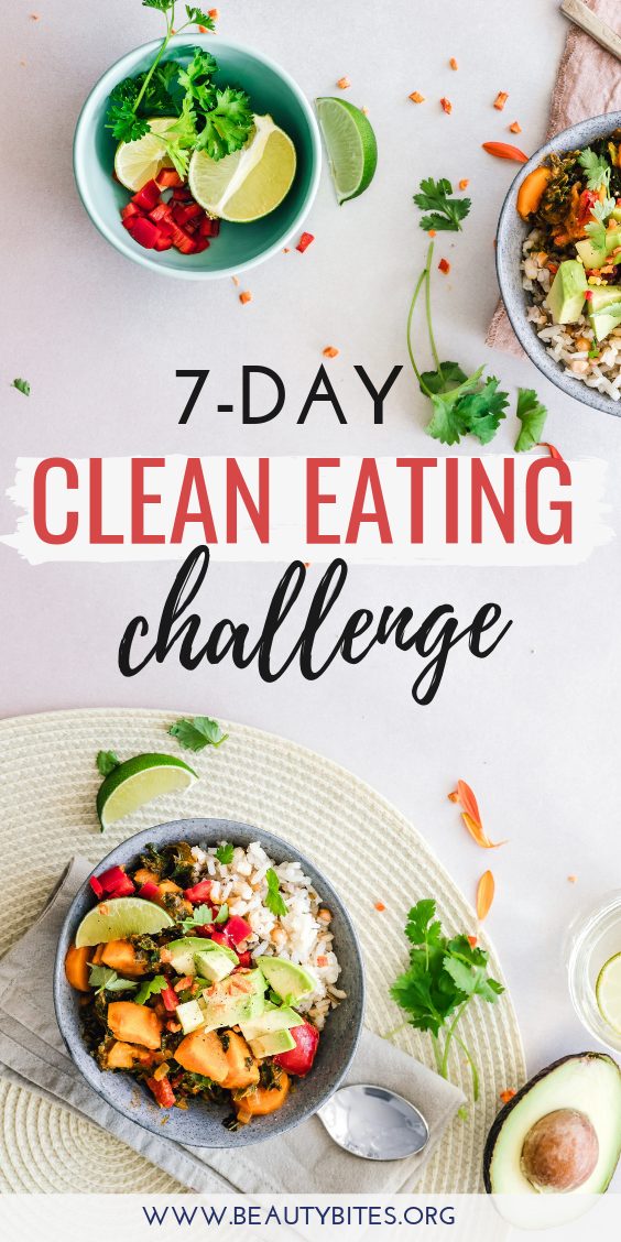 7-Day Clean Eating Meal Plan & Challenge with clean eating grocery list. Start the 7-Day clean eating challenge, enjoy these healthy…