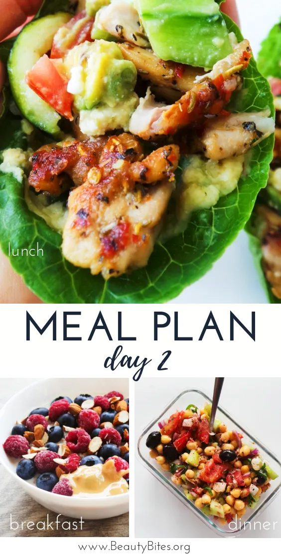 Clean eating challenge & meal plan #3 for 7 days