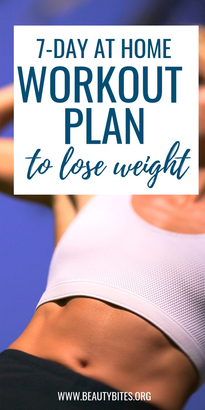 At home workout plan to lose weight | part ii for 7 days
