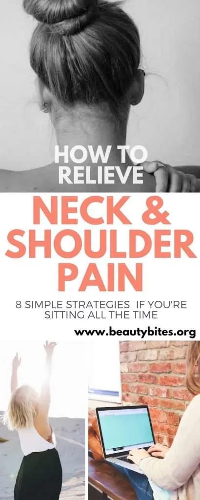 8 simple strategies to relieve neck, shoulder & back pain
