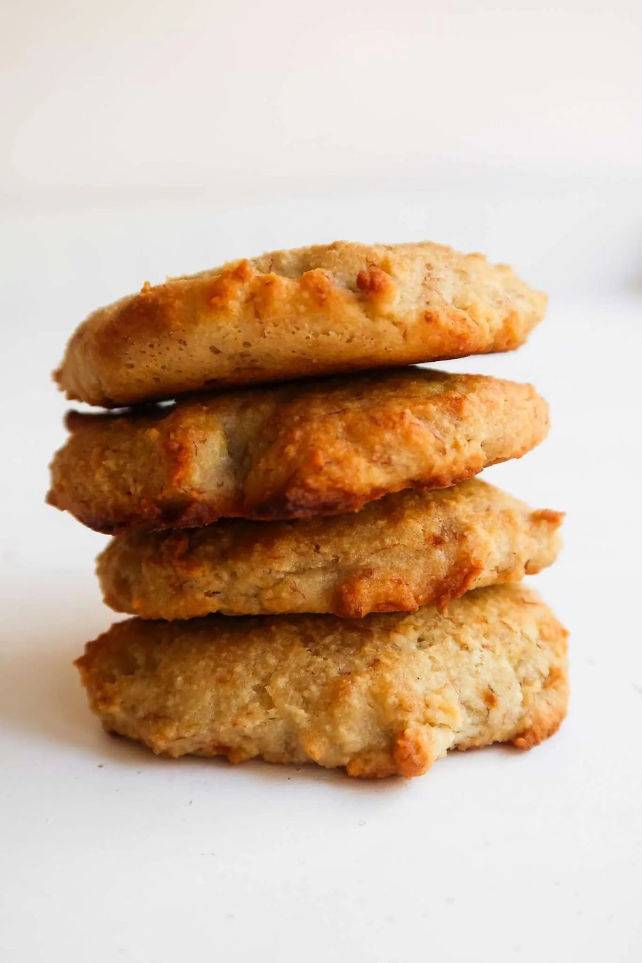 Almond flour banana cookies, vegan & paleo