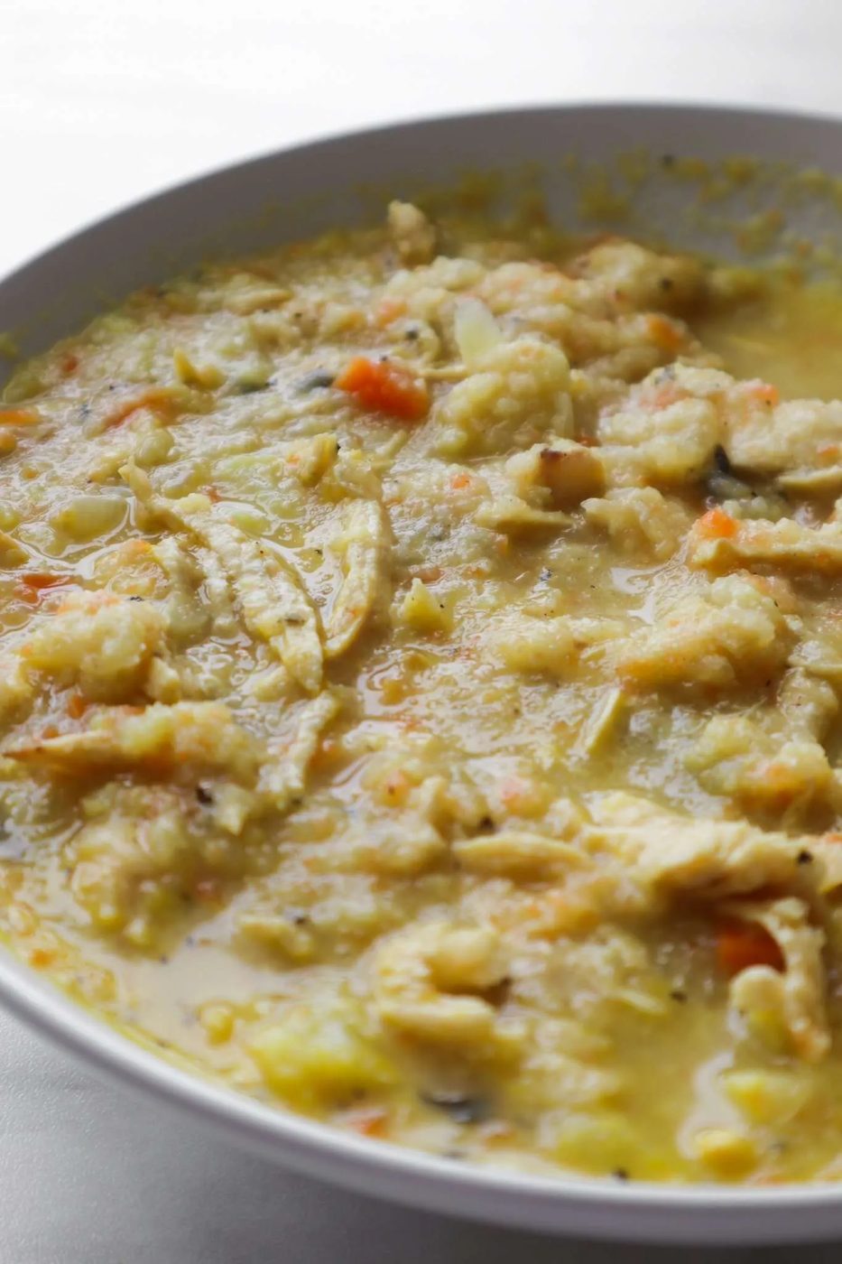 30-minute cauliflower chicken soup | simple anti-inflammatory