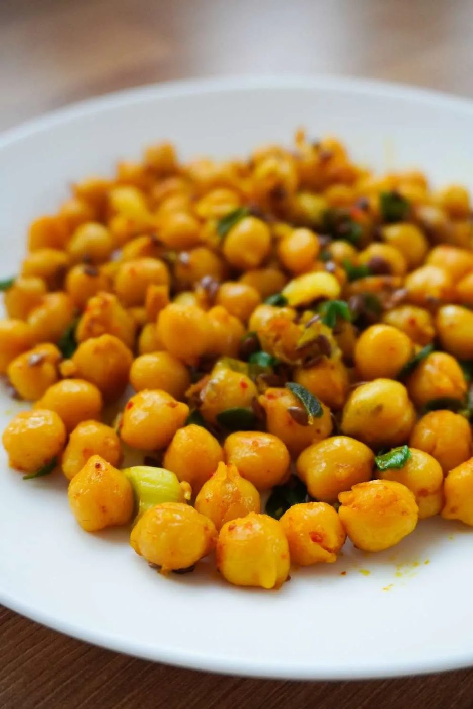 Curried chickpeas, anti-inflammatory