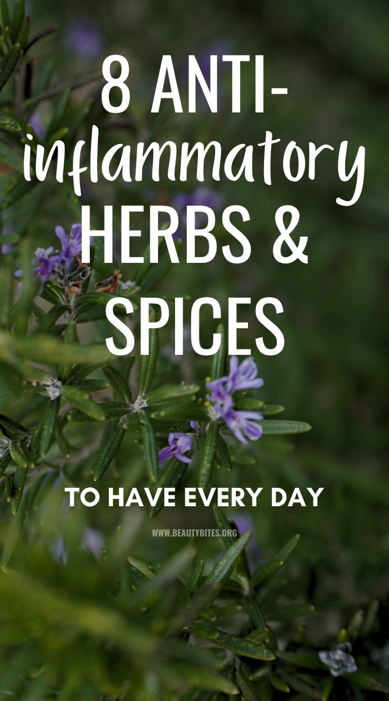 8 anti-inflammatory herbs and spices for a strong healthy body