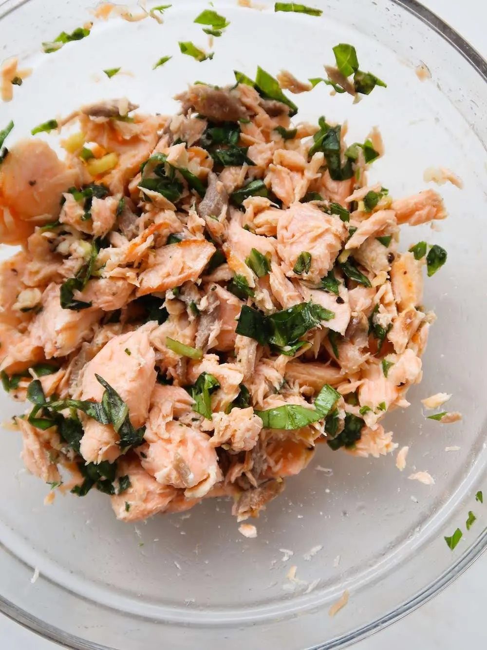 Salmon salad, anti-inflammatory