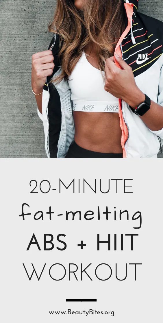 At home abs workout to burn fat & tone