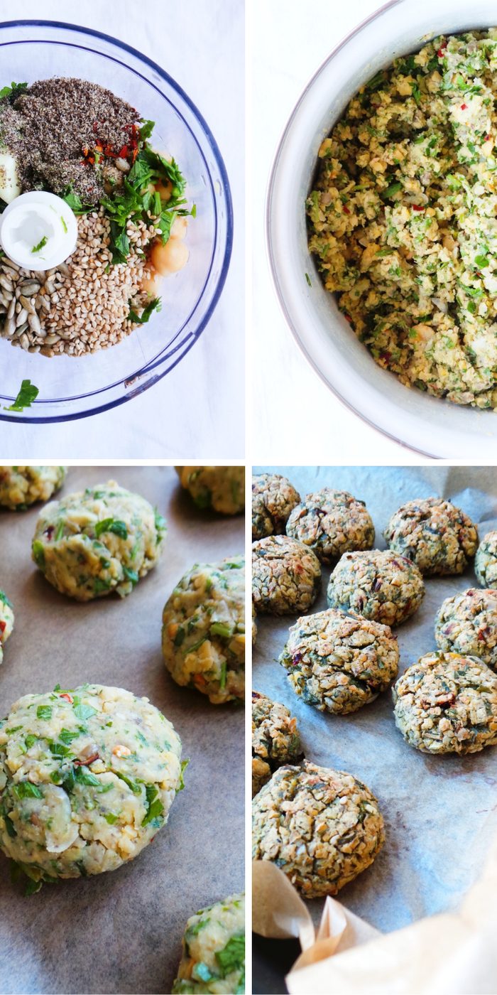 Falafel, baked