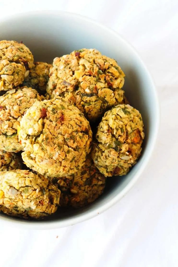 Falafel, baked