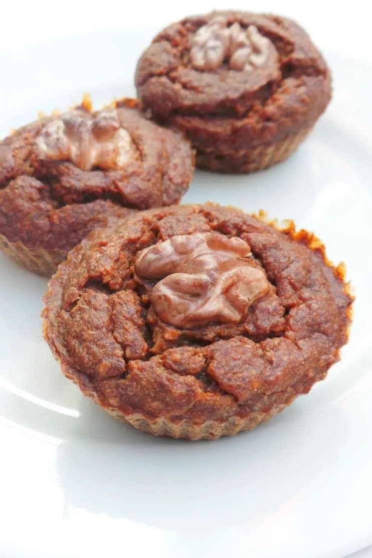 High-fiber muffins with oats & banana – meal prep breakfast