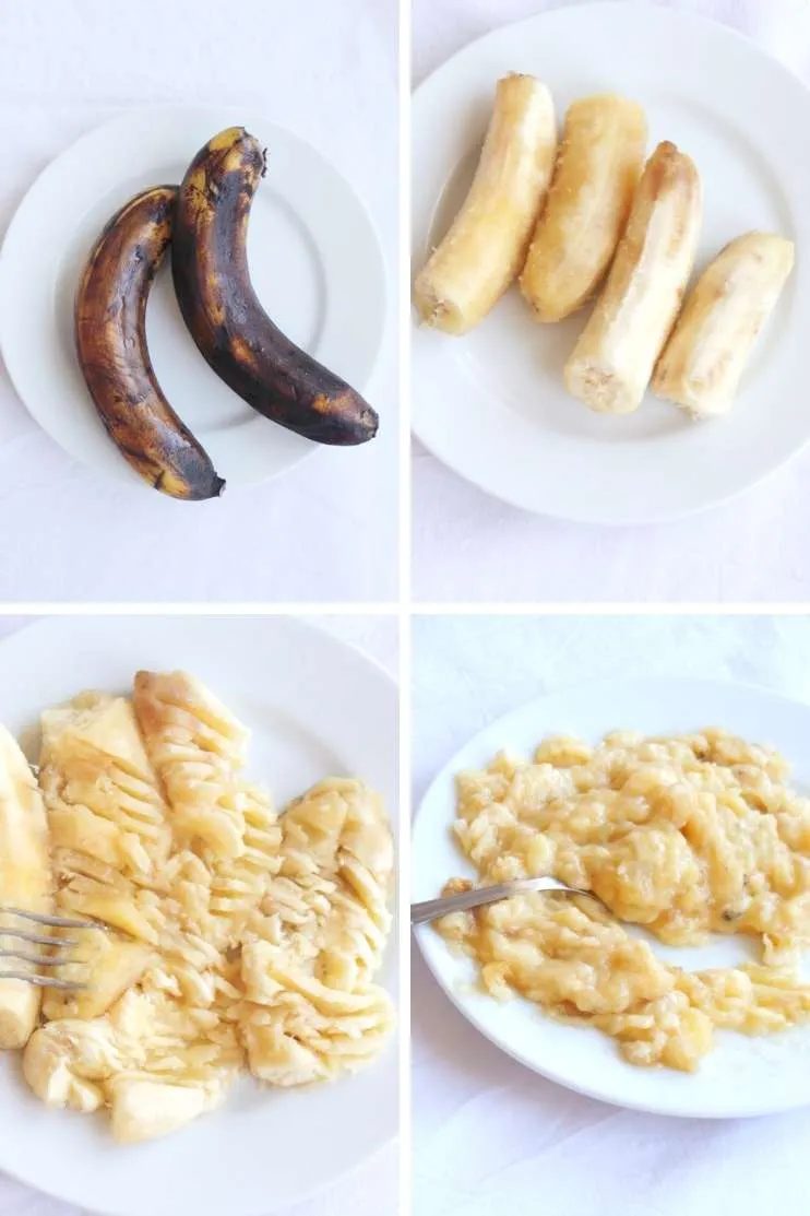High-fiber muffins with oats & banana – meal prep breakfast