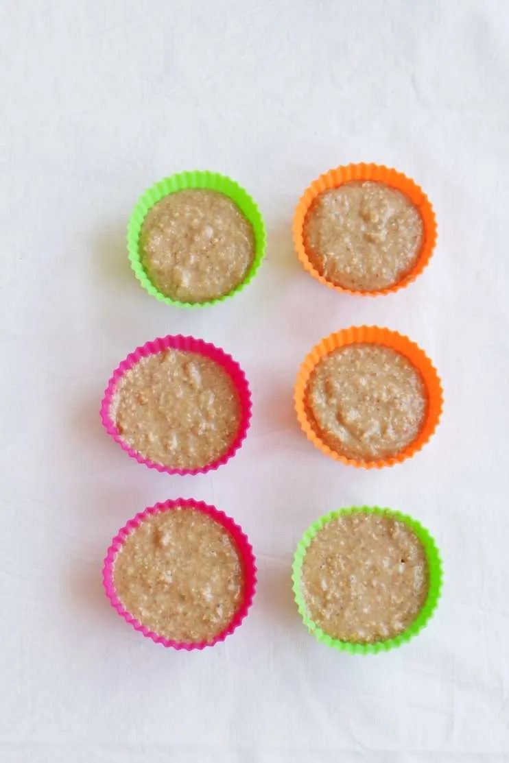 High-fiber muffins with oats & banana – meal prep breakfast