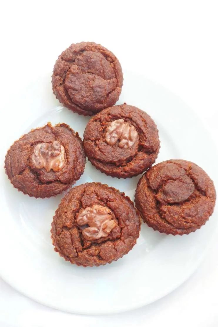 High-fiber muffins with oats & banana – meal prep breakfast