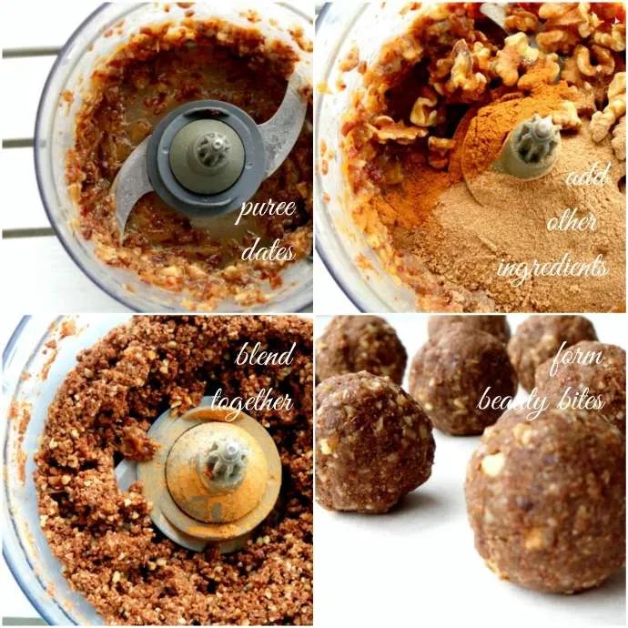 Beauty food recipes: apple flour cinammon gaical