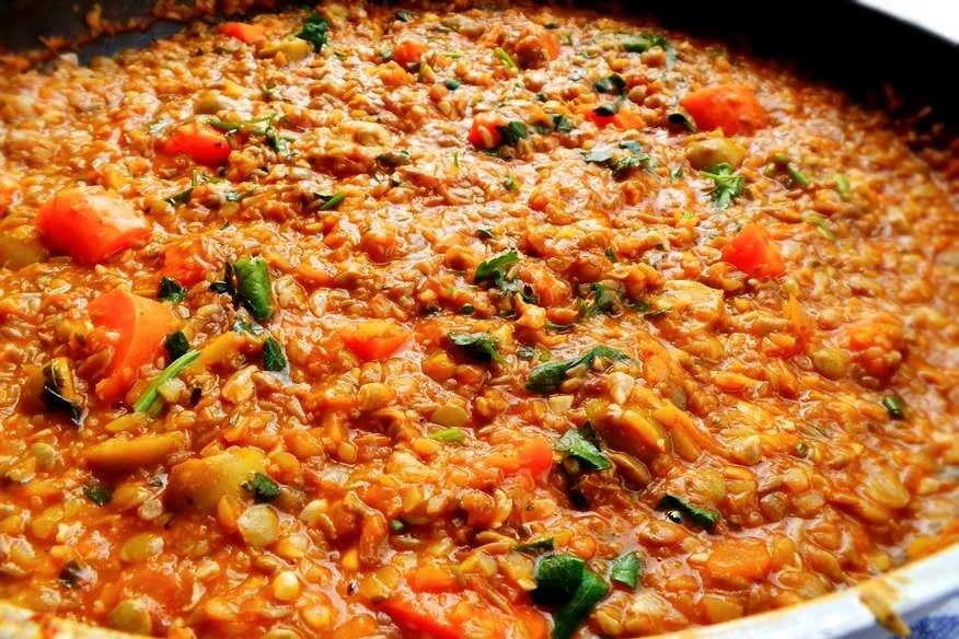 VEGAN GLUTEN-FREE BOLOGNESE SAUCE NO TOFU BUT LENTILS