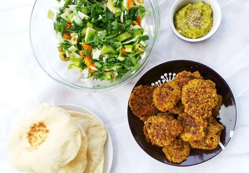 Beauty food recipes – mint lentil falafels