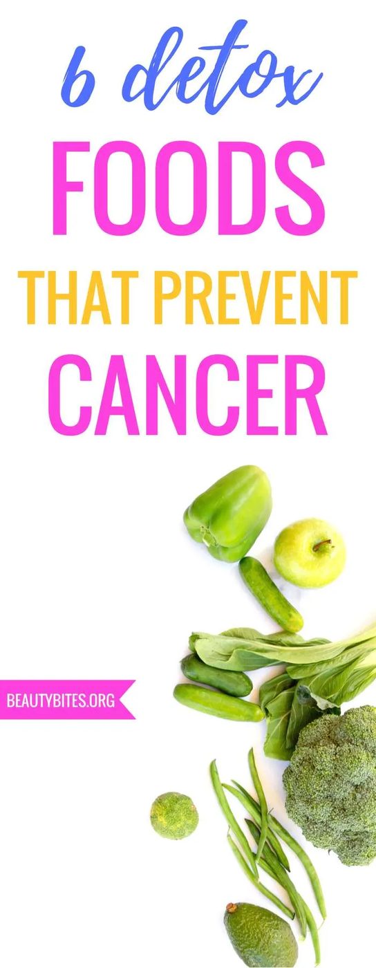6 detox foods that prevent cancer! No need for a week of juicing or even a 3-day detox - eat these foods every day to help your liver…