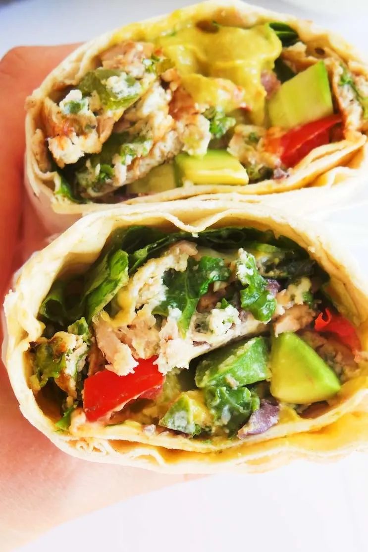 Tuna wraps – high protein recipe for meal prep