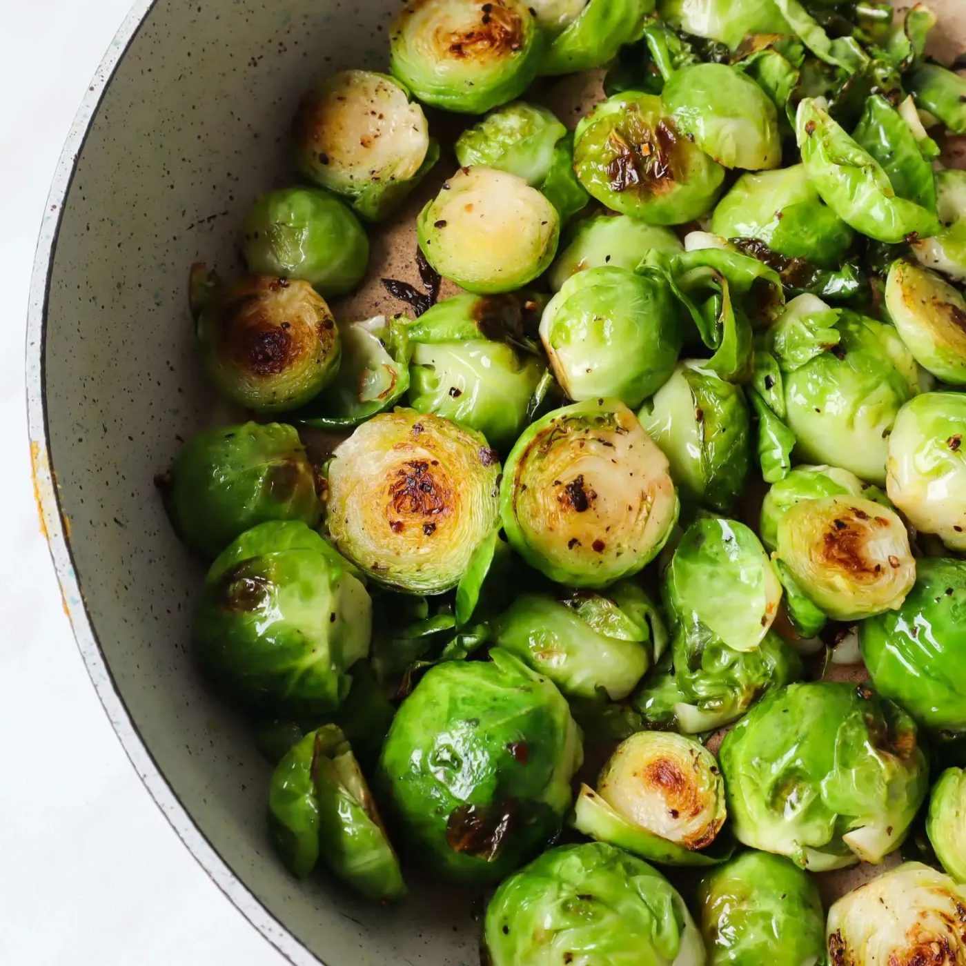 Got some Brussels sprouts and don't know what to do with those miniature cabbage heads? Try this simple, 5-ingredient simple Brussels…