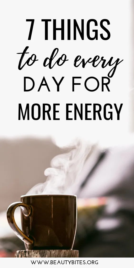 7 healthy habits for energy and clarity