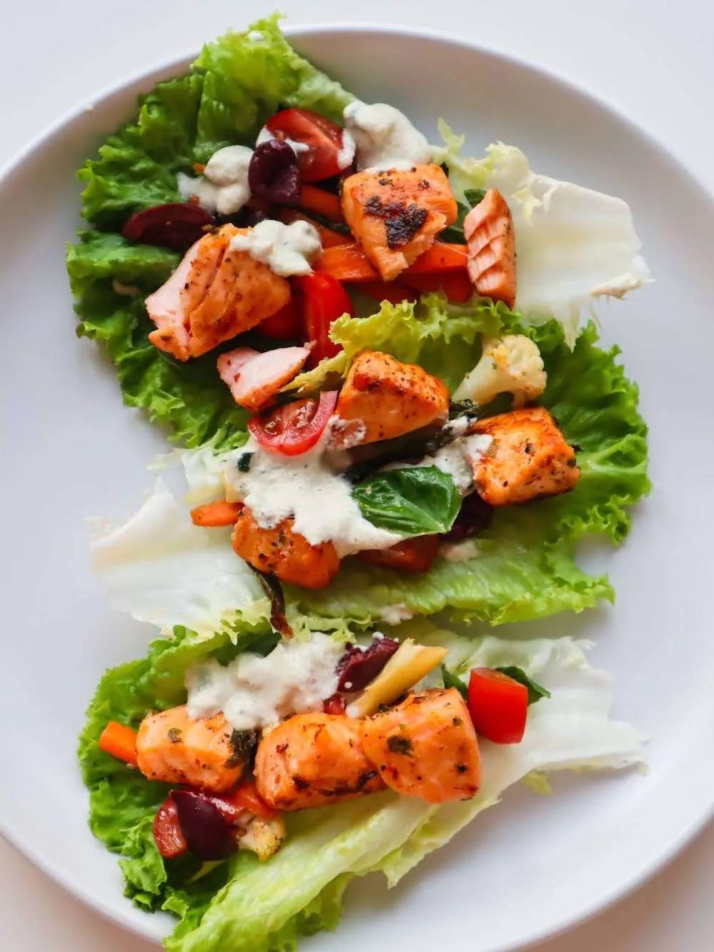 You are absolutely going to love these satisfying clean eating salmon lettuce wraps! They're full of flavor, light and simple to prepare…