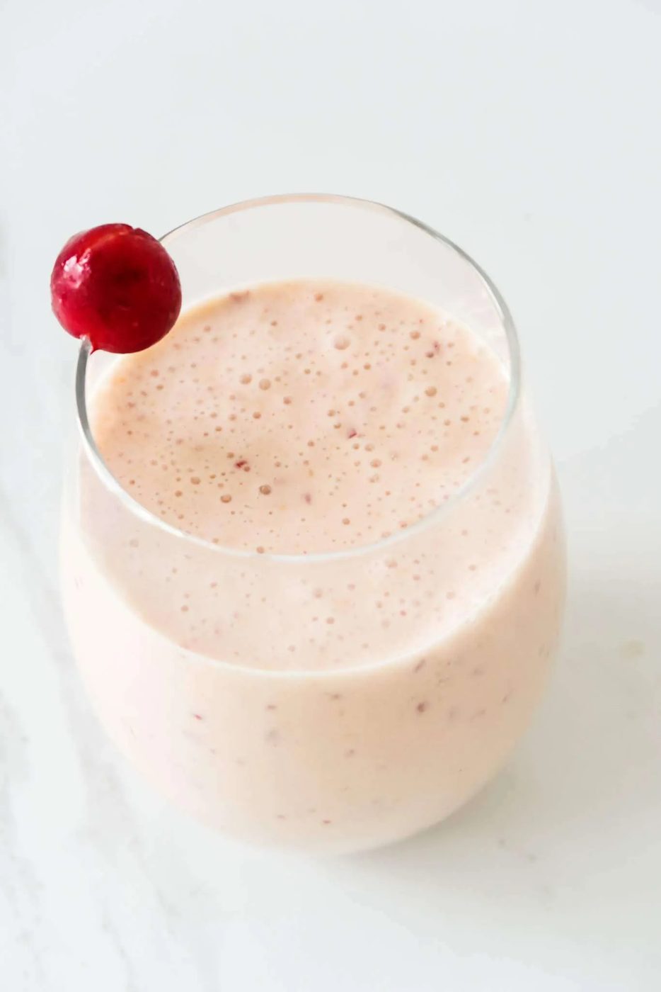 Coconut cherry smoothie