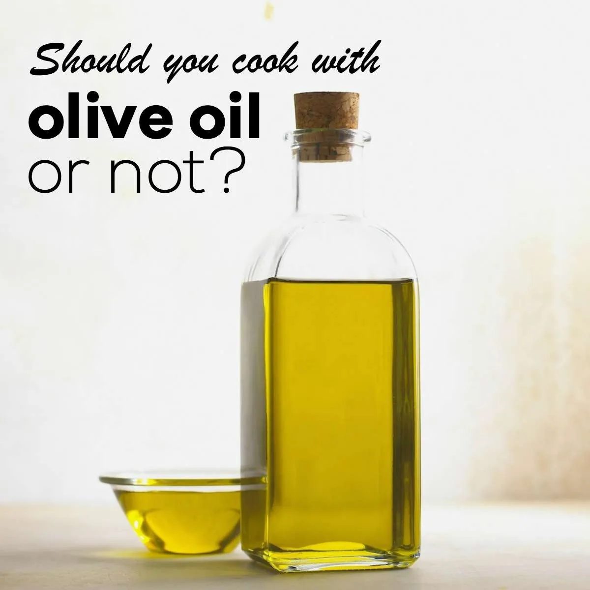 Is olive oil bad for you or should you just stop frying?