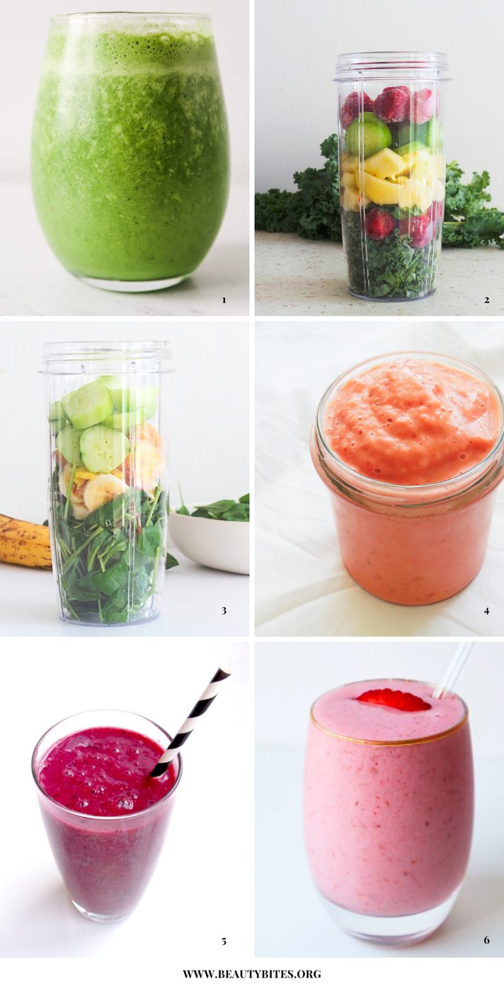 Smoothies and salads detox for 3 days