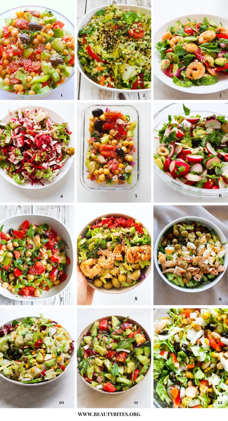Smoothies and salads detox for 3 days