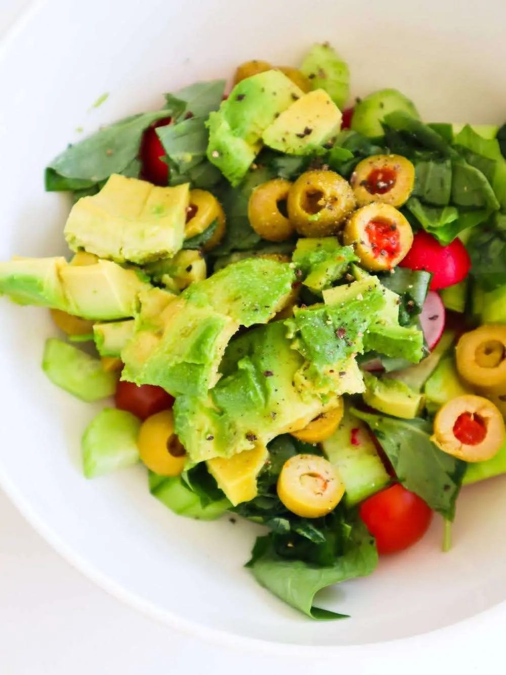 Breakfast veggie wraps, simple
