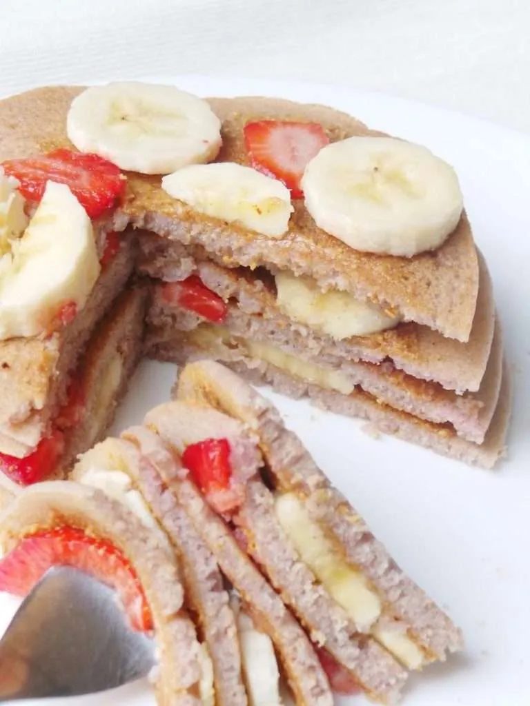 Buckwheat pancakes – 5 ingredients, vegan and gluten-free, simple