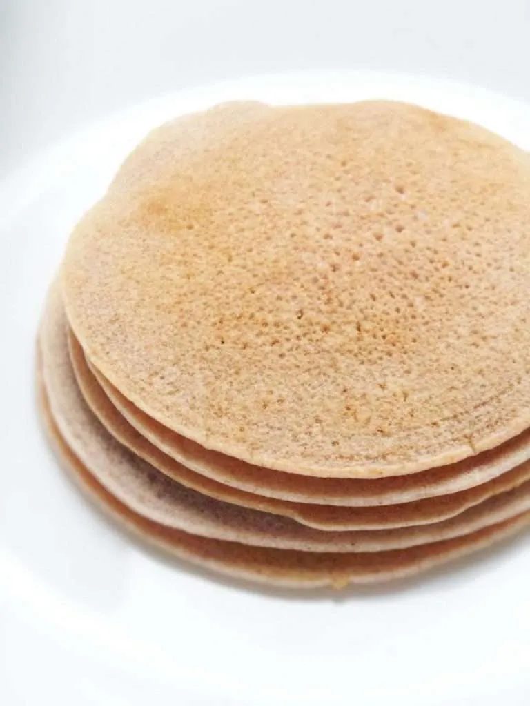 Buckwheat pancakes – 5 ingredients, vegan and gluten-free, simple