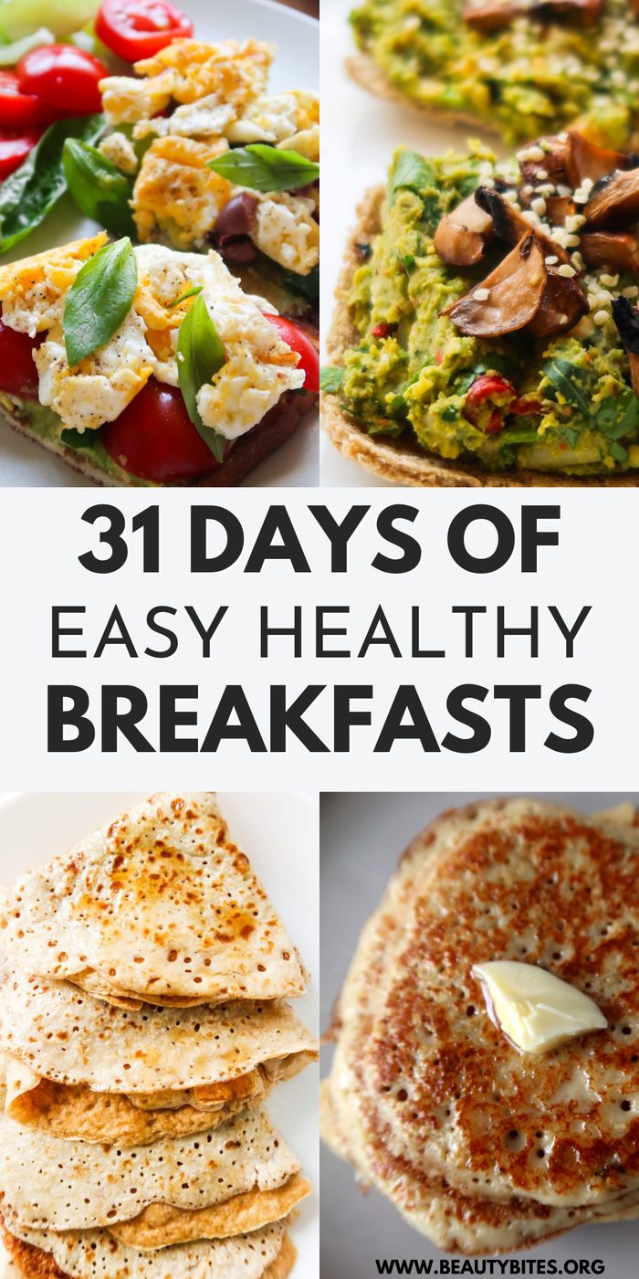 31 simple healthy breakfast recipes