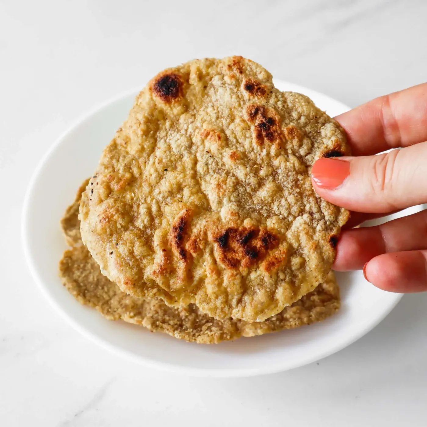 & healthy chicken tostadas, simple