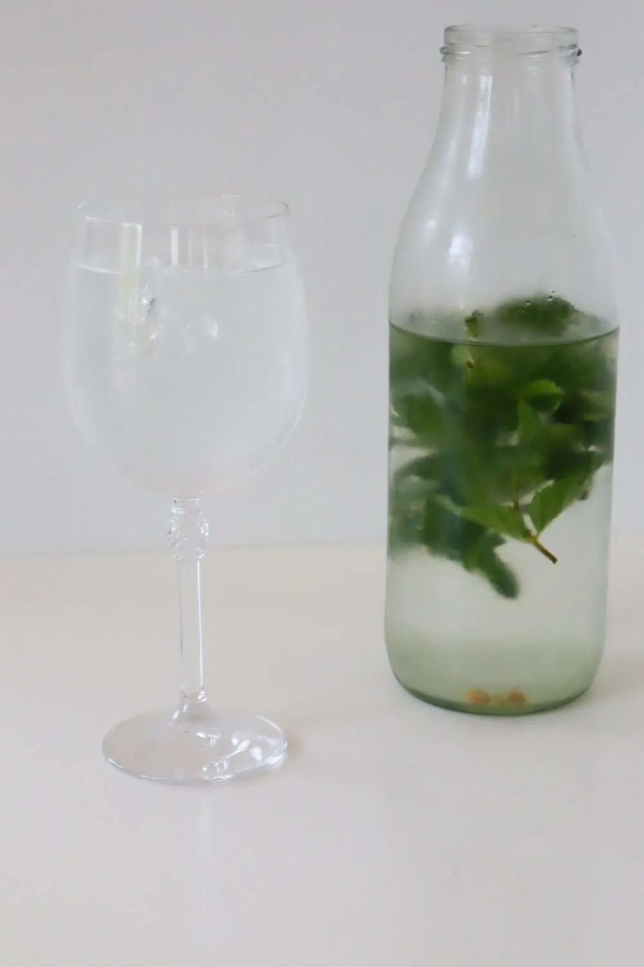 Mojito detox water, simple