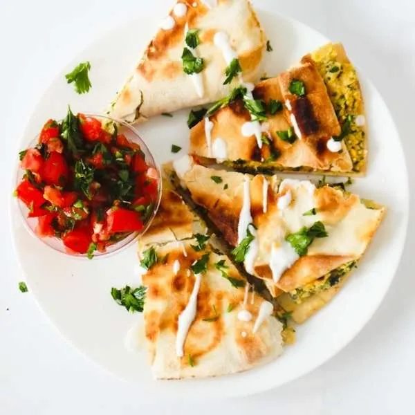 15-minute falafel “wraps” – vegan & healthy