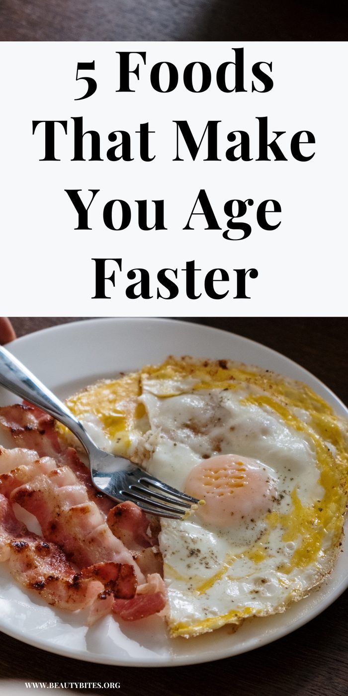 5 foods that age you and cause wrinkles