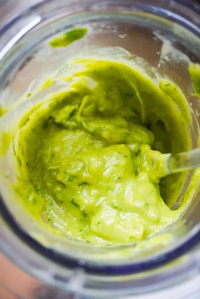 Flavorful, fresh healthy avocado dip with dill and garlic that you'll want to eat with every dinner, lunch, or even breakfast! Solid as a…