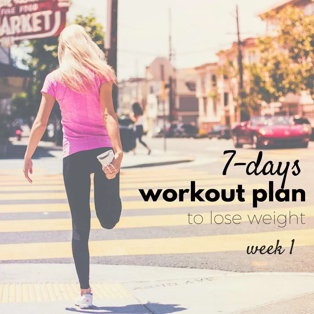 If you’re looking for a free one week workout plan to lose weight at home, you need to try this one! The plan includes dance workouts…