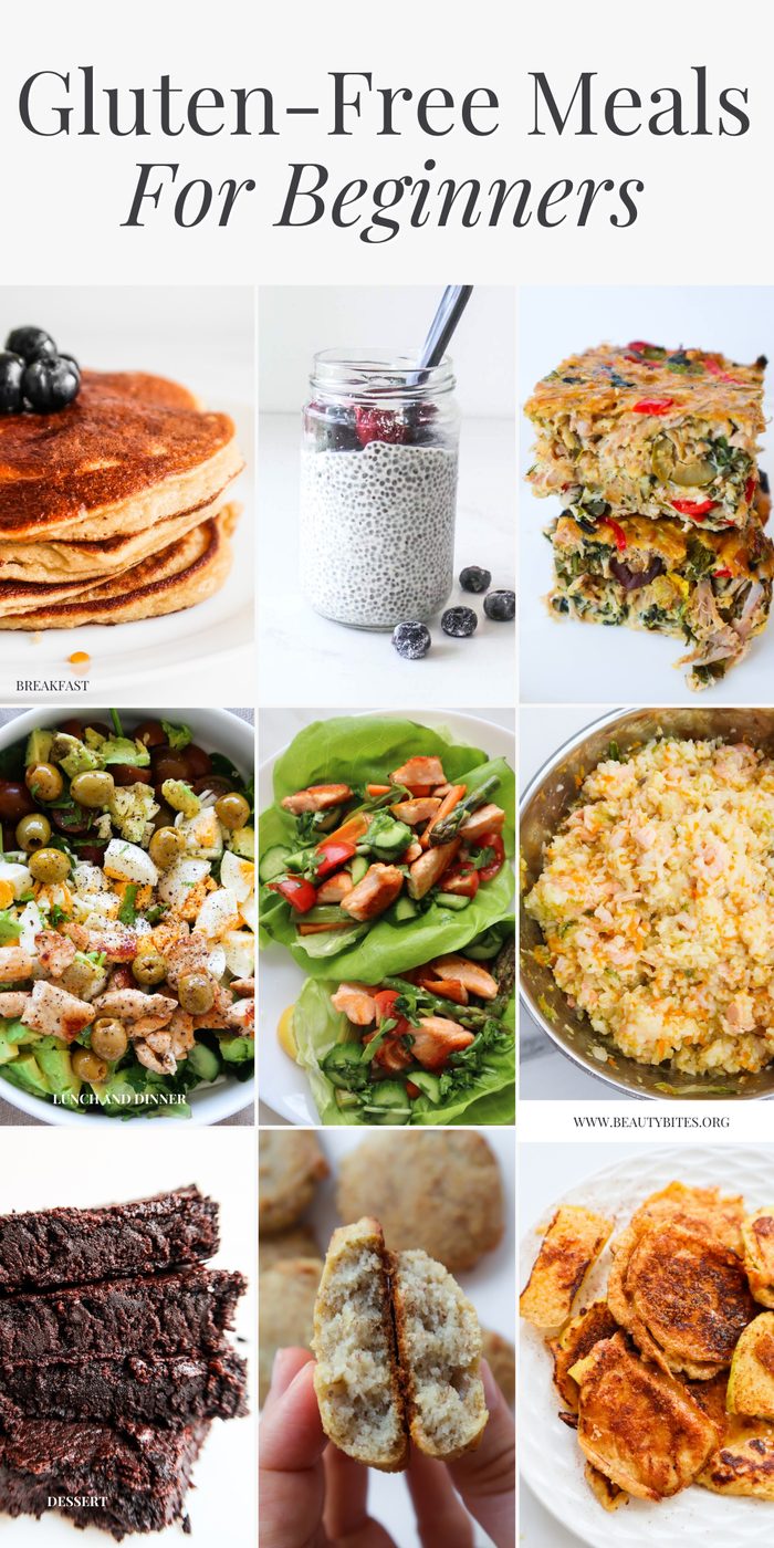 Gluten-free meal plan for beginners for 7 days
