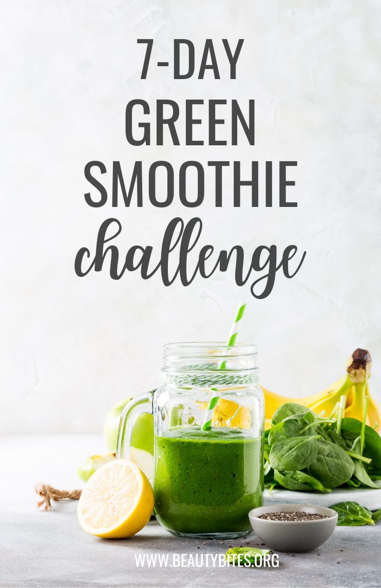 Green smoothie challenge for 7 days